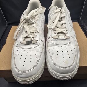 Nike White Mesh Sneakers